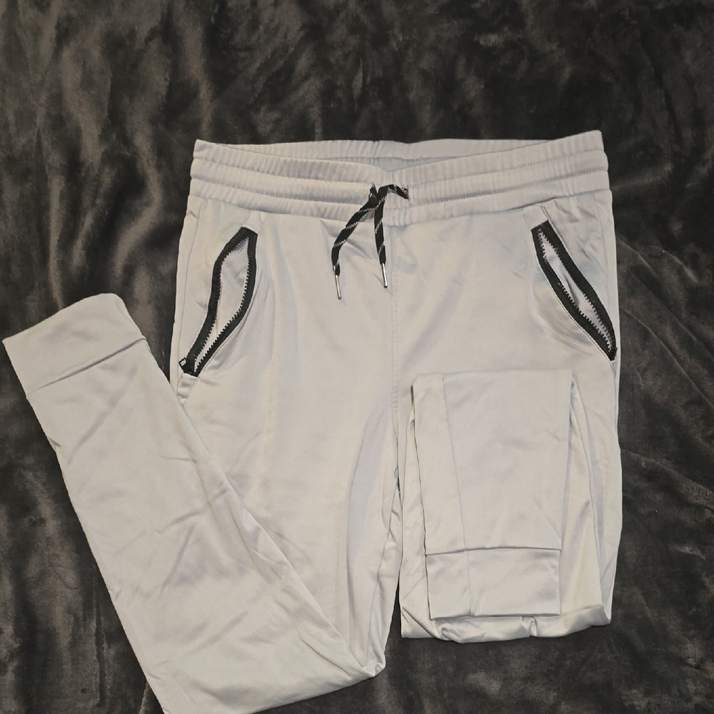 South Pole Light Gray Joggers with Black Details